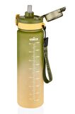 Vagonlife Motivasyon Su Matarası 1000Ml Yeşil