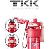 Tkk Su Matarası 600 Ml Pembe Tk019