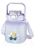 Vagonlife Tritan Pipetli Matara 1100 ml Mor