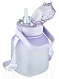 Vagonlife Tritan Pipetli Matara 1100 ml Mor