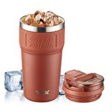 TKK Çelik Termos Mug 630Ml Kırmızı