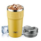 TKK Çelik Termos Mug 630Ml Sarı