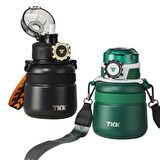 TKK Çelik Çocuk Matarası 600Ml Yeşil Hulk
