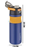 Çelik Termos Matara Gri 580 ml