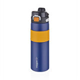 Vagonlife VGN032 800ml Lacivert Çelik Matara Tek Kapak Çift Kullanım