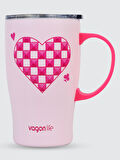 Vagonlife Çelik Termos Matara 480 ml Pembe