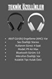 P9 Air Max Kablosuz 5.0 Mikrofonlu Bluetooth Kulaklık