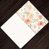 Decovetro Cam Kesme Tahtası ve Sunumluk Flower & Points Desenli 20 x 30 cm