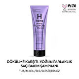 Dökülme Karşıtı Yoğun Parlaklık ve Hızlı Uzama Tuz SLS Sles İçermeyen Saç Bakım Şampuanı 250ml