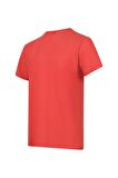 2AS Kalei Sıfır Yaka T-Shirt Kırmızı