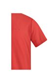 2AS Kalei Sıfır Yaka T-Shirt Kırmızı