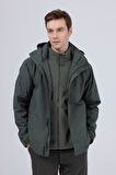 2AS Elbruz Erkek 3 in 1 Ceket Mont SAGE / GREEN