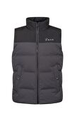2AS Archer Erkek Down Vest Ceket Antrasit/Siyah