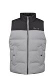 2AS Archer Erkek Down Vest Ceket Gri/Siyah