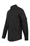 2AS Tiaga Tactical Erkek Siyah Gömlek 2ASTİAWFBSS24