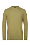 2AS Vernon Erkek Uzun Kol Viloft T-Shirt Yeşil