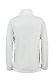 2AS Clara Çocuk Yarım Fermuarlı İnce Polar Sweatshirt Beyaz
