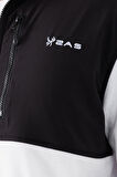 2AS Cliff Erkek Parçalı İnce Polar Sweatshirt Beyaz