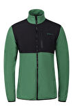 2AS Cliff Erkek Parçalı İnce Polar Sweatshirt Yeşil