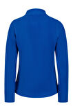 2AS Camila Kadın Yarım Fermuarlı İnce Polar Sweatshirt Mavi
