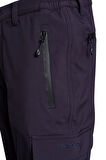 2AS Barunas Erkek  İnce Softshell Kargo Pantolon Antrasit