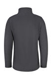 2AS Clara Çocuk Yarım Fermuarlı İnce Polar Sweatshirt Antrasit