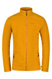 2as Chestert Erkek Tam Fermuarlı İnce Polar Sweatshırt Hardal
