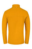 2as Chestert Erkek Tam Fermuarlı İnce Polar Sweatshırt Hardal