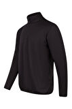 2AS Scott Erkek Yarım Fermuarlı Polar Sweatshirt Antrasit