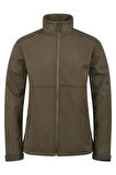 2AS Samuel Erkek Softshell Kareli Ceket Haki