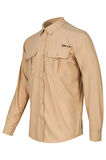 2AS Gear Erkek Gömlek Açık Kahve