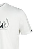 2AS Alex Baskılı Erkek Sıfır Yaka T-Shirt