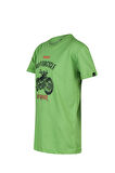 2AS Aja Çocuk Baskılı T-Shirt Yeşil 212