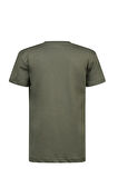 2AS Aja Çocuk Baskılı T-Shirt Haki 212