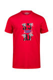 2AS Alex Baskılı Erkek Sıfır Yaka T-Shirt 047