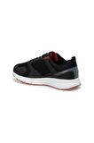 KİNETİX GİBSON SİYAH KIRMIZI SNEAKER
