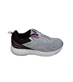KİNETİX Kadın Beyaz Gri Runnıng Fileli Sneaker Spor Yürüyüş Ayakkabısı