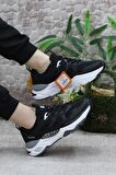 Kinetix Foxy TX W Siyah Beyaz Orijinal Ürün Sneaker Kadın Spor Ayakkabı