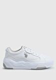 U.S.POLO ASSN JUDY 4FX BEYAZ COMFORT CASUAL ANATOMİK SPOR AYAKKABISI