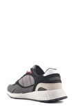 U.S.POLO ASSN LEMAR 4FX GRİ KIRMIZI COMFORT CASUAL SPOR AYAKKABISI