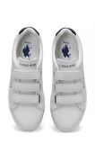 U.S.POLO ASSN SINGER 4FX ÇIRTLI BEYAZ COMFORT CASUAL GÜNLÜK SPOR AYAKKABISI