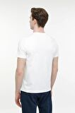 Lumberjack Basic Modal C Neck Erkek Kısa Kol T-Shirt M-CT110 Beyaz