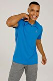 Lumberjack Erkek Saks Polo Yaka CT461 Sherman T-shirt 101497444