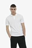 Lumberjack 4M M-Ct953 Basic P.T-Sh 4Fx Erkek Beyaz T-Shirt 101497457