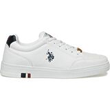 U.S.POLO ASSN NOAH 4FX BEYAZ COMFORT CASUAL ANATOMİK GÜNLÜK SPOR AYAKKABISI