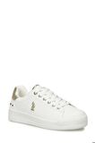 U.S. Polo Assn. 4P PELO 4FX Bej Kadın Sneaker Ayakkabı