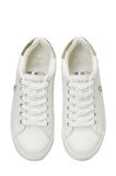 U.S. Polo Assn. 4P PELO 4FX Bej Kadın Sneaker Ayakkabı