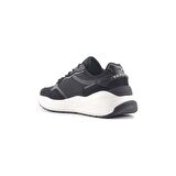 U.S.POLO ASSN IMOJ 4FX SİYAH COMFORT CASUAL GÜNLÜK SPOR AYAKKABISI