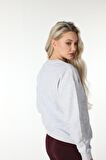 defy's KADIN BASKILI SWEAT KAR MELANJ - XS