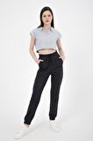 defy's KADIN JOGGER EŞOFMAN ALTI ANTRASİT - L